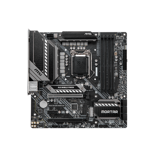 MSI MAG B460M MORTAR DDR4 2933Mhz mATX 1200p