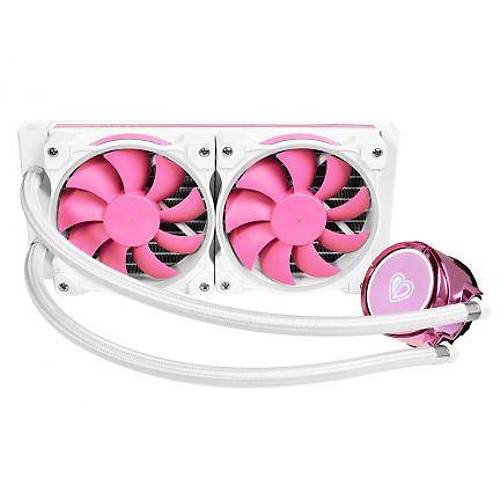 ID-COOLING PinkFlow 240 ARGB 4Pin PWM 240mm Intel/Amd lemci Sv Soutma