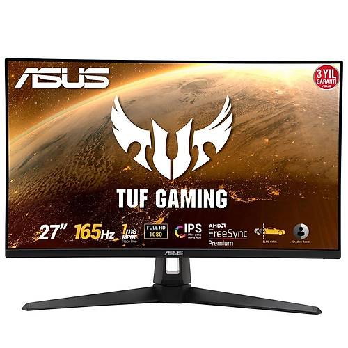 27 ASUS VG279Q1A 1MS 165HZ FHD IPS MONITOR