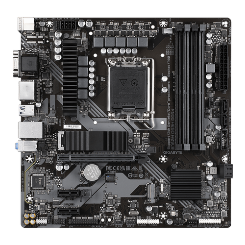 GIGABYTE B760M-DS3H-DDR4 3200Mhz(OC) M.2 ATX 1700p 