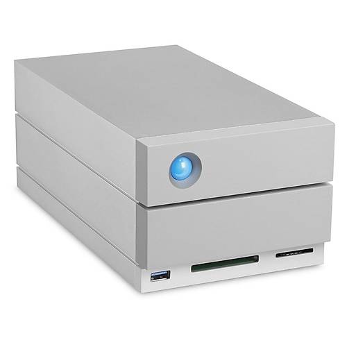 8TB LACIE 3.5 INC STGB8000400 2BIG DOCK STATION 2X THUNDERBOLT3 + USB 3.1 RAID 0/1 HARC DSK, 5 YIL DATA KURTARMA SERVS