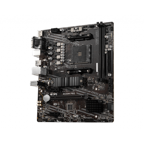 MSI A520M PRO DDR4 4600/1866Mhz M.2 M.ATX AM4