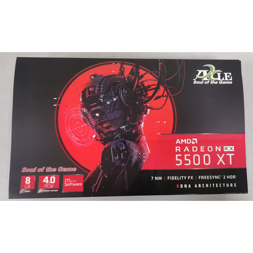 AXLE AMD RADEON RX 5500XT 8GB GDDR6 128 Bit AX-RX5500XT/8GD6P8IP2