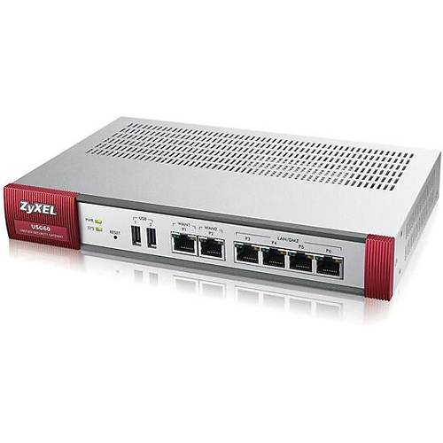 ZYXEL ZYWALL USG60 FIREWALBUNDLE(1YIL.LSANS DAH)