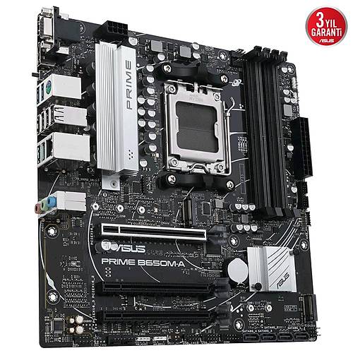 Asus Prime B650M-A 5600mhz (OC) RGB M.2 DDR5 mATX AM5 Anakart