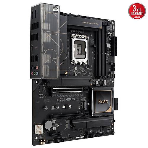 Asus ProArt B760 Creator DDR4 5333mhz(OC) RGB M.2 ATX 1700p Anakart