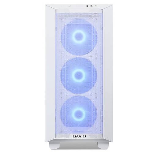 Lian Li Lancool III RGB White 3x140mm ARGB Fan/1x140mm PWM Fan Temperli Cam USB Type-C Mesh Beyaz E-ATX Mid-Tower Gaming Kasa