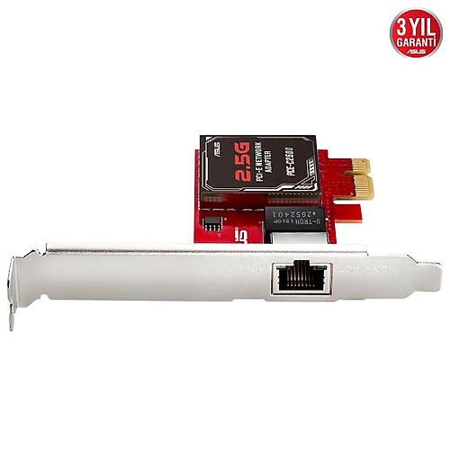 ASUS PCE-C2500 2.5 GIGABIT PCI EXPRESS ETHERNET KARTI