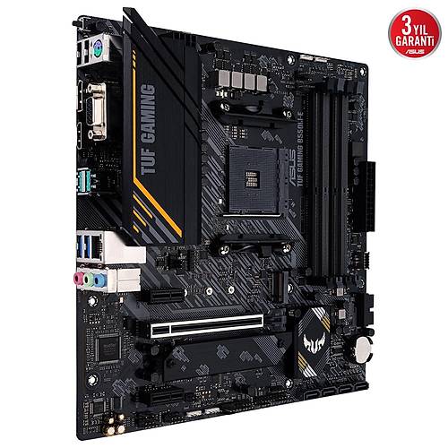 Asus TUF Gaming B550M-E 4600mhz(OC) RGB M.2 mATX AM4 Anakart