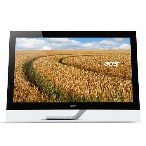 23 ACER T232HLAbmjjz ZeroFrame FHD LED 4MS 100M:1 300 NITS 2xHDMI+MHL MM USB3.0 Hub VESA DOKUNMATIK SIYAH MONITOR