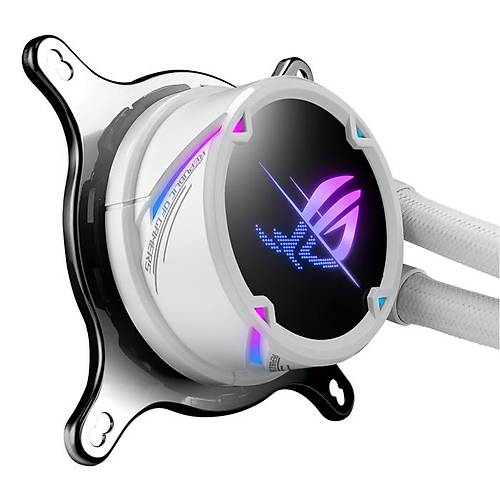 ASUS ROG STRIX LC II 240 ARGB BEYAZ SIVI SOUTUCU