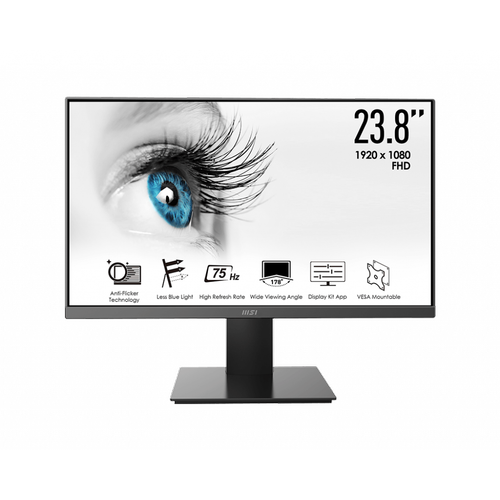 23.8 MSI PRO MP241X FHD VA 75HZ 4MS HDMI VGA