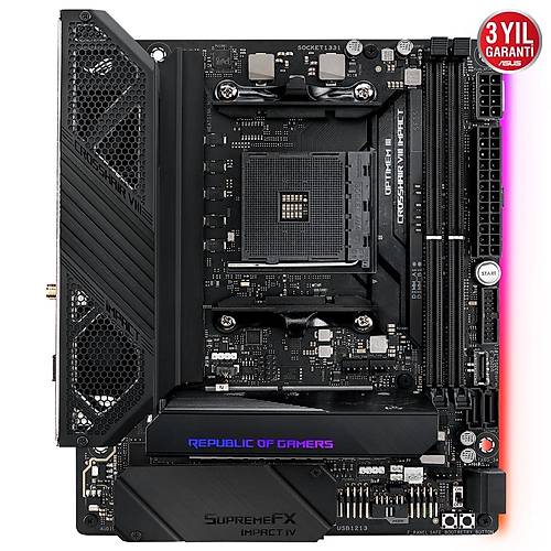 ASUS ROG CROSSHAIR VIII IMPACT X570 DDR4 4800(O.C)/2133Mhz mDTX AM4
