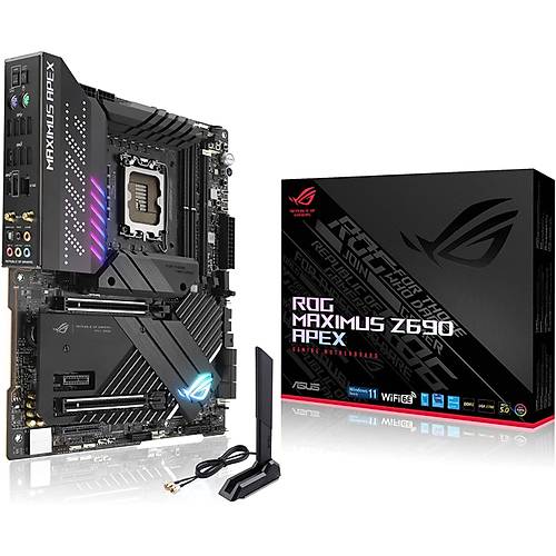ASUS ROG MAXIMUS Z690 APEX 6600Mhz(OC) DDR5 HDMI M.2 ATX 1700p