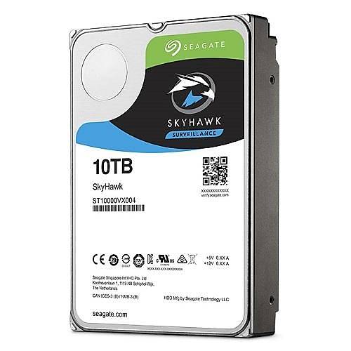 10TB SEAGATE SKYHAWK 256MB 7/24 RV ST10000VX0004 (Seagate TR Disty Garantili)