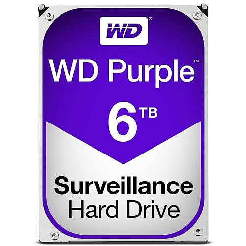 6TB WD Purple SATA6 64MB DV 7x24 WD60PURZ