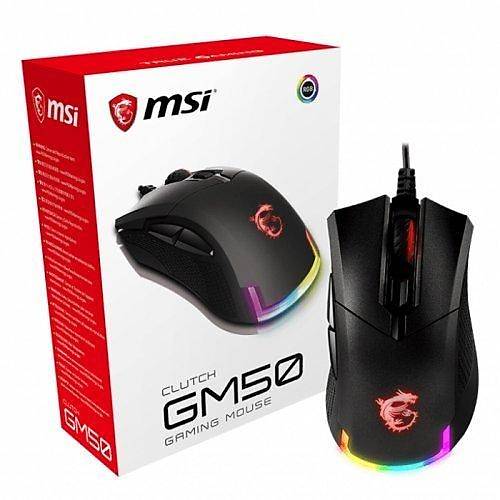 MSI Clutch GM50 7200DPI 6 Tuþ Optik Gaming Mouse
