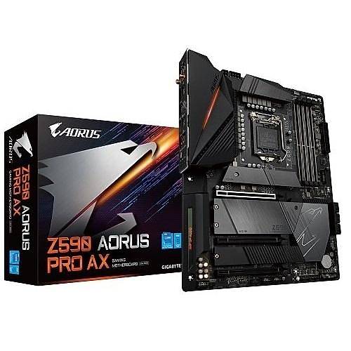 GIGABYTE Z590 AORUS PRO-AX DDR4 5400 OC ATX 1200p