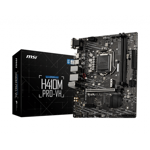 MSI H410M-PRO VH 2933Mhz DDR4 HDMI VGA 1200P