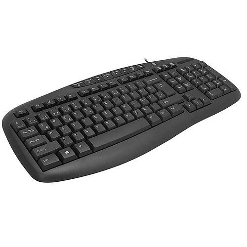 FRISBY FK-4820QU MULTIMEDYA Q KLAVYE USB KABLOLU SYAH