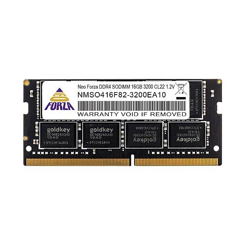 16GB DDR4 3200Mhz SODIMM CL22 1.2V NMSO416E82-3200EA10 NEOFORZA