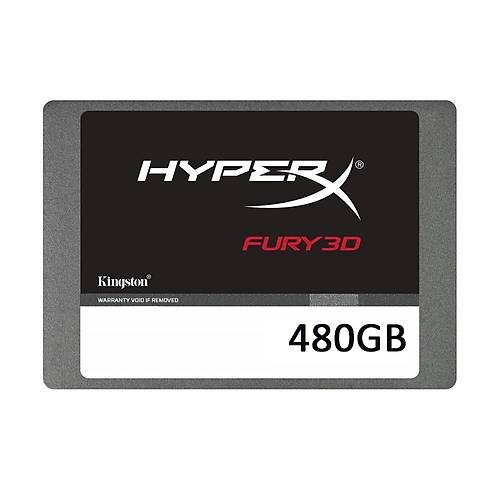 480GB HYPERX FURY 3D 500/500MBs SSD KC-S44480-6F