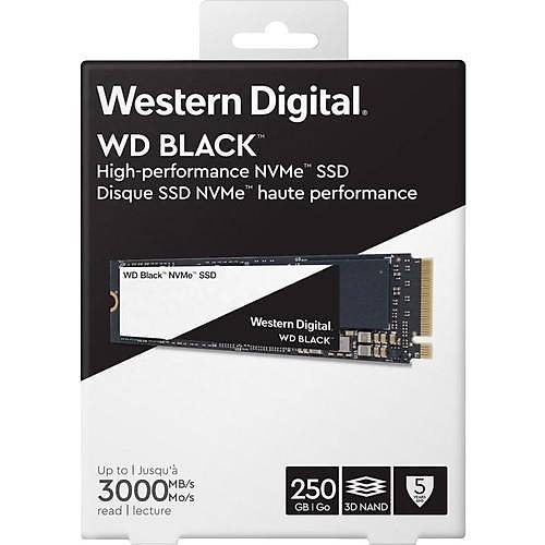 WD PCIe NVME SSD 250GB WDS250G3X0C