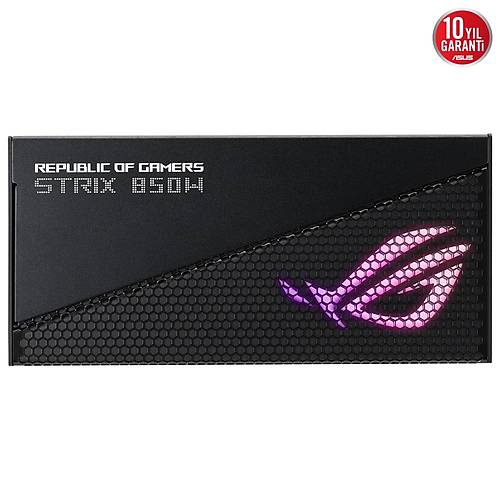 Asus Rog Strix Aura Edition 850w 80 Plus Gold ATX 3.0 Full Modler PCI 5.0 G Kayna ROG-STRIX-850G-AURA