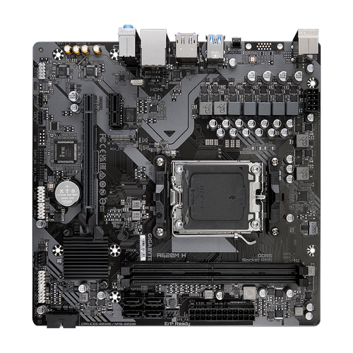 GIGABYTE A620M H DDR5 6400(OC) HDMI DP MATX AM5 