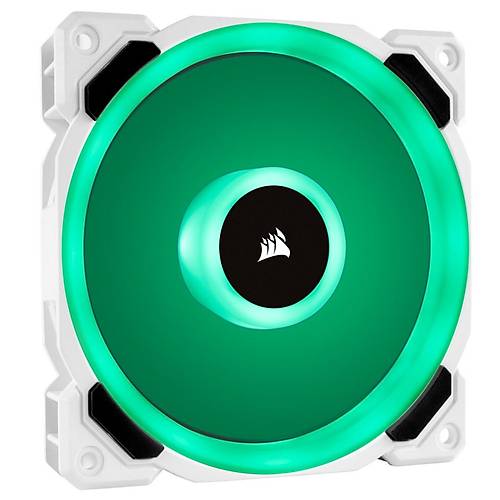 Corsair LL120 Dual Light Loop White RGB 120 mm Fan 3'l Set (CO-9050092-WW)