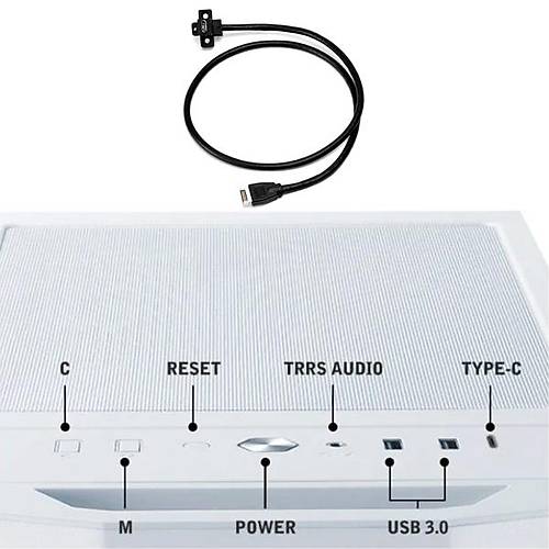 LIAN LI LANCOOL II -4X USB 3.1 TYPE-C KABLO