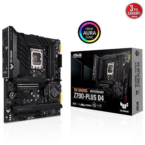 Asus Tuf Gaming Z790-Plus D4 DDR4 5333Mhz(OC) 1700p ATX Anakart