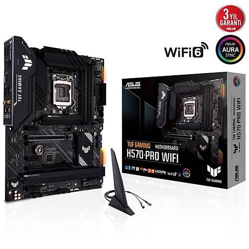ASUS TUF GAMING H570-PRO WIFI DDR4 5000(OC) ATX 1200p
