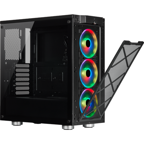 CORSAIR iCUE 465X RGB CC-9011188-WW ATX KASA BLACK