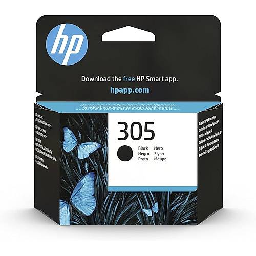 Hp 3Ym61Ae (305) Siyah Murekkep Kartusu 120 Sayfa