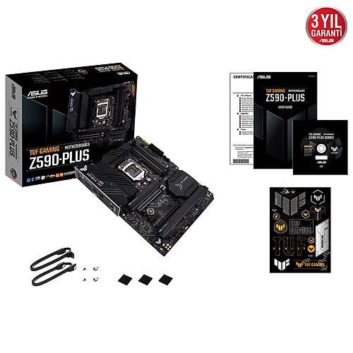 ASUS TUF GAMING Z590-PLUS DDR4 5133Mhz(OC) HDMI M.2 ATX 1200p