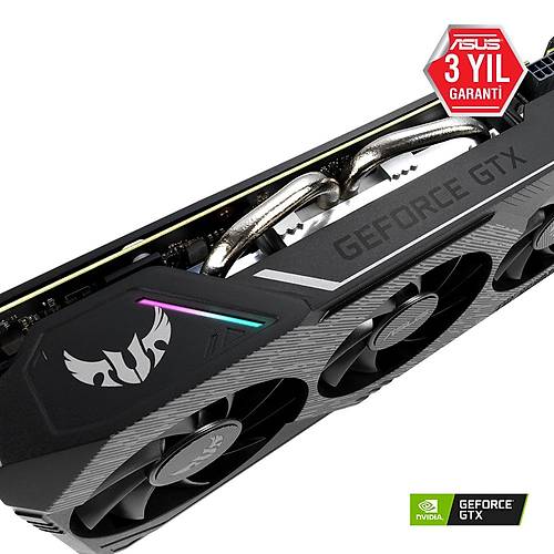 ASUS TUF GAMING X3 GeForce GTX 1660 OC Edition 6GB GDDR6 192Bit Ekran Kart