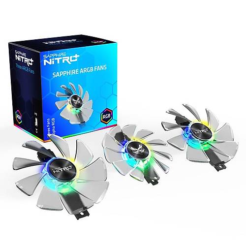 SAPPHIRE ARGB 3'LU FAN SETI RX5700 NITRO4N004-03-2