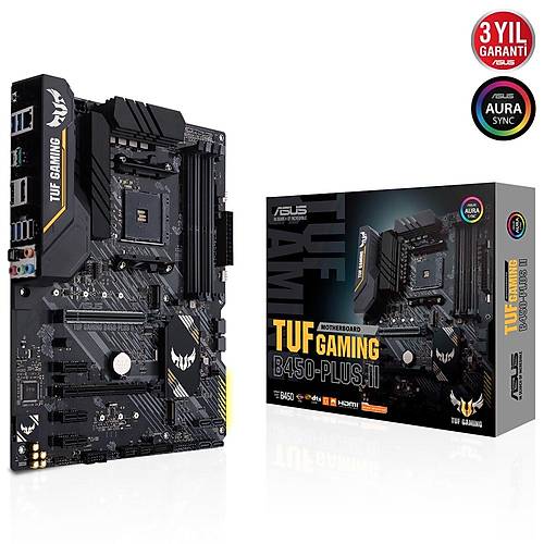 ASUS TUF B450-PLUS II GAMING DDR4 4400MHz(O.C.)2133MHz ATX AM4