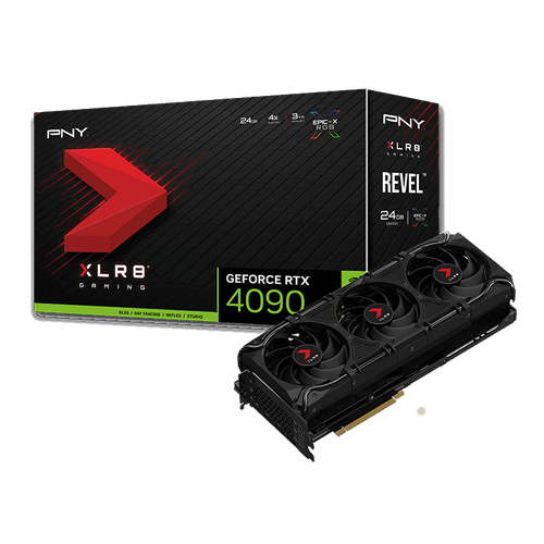 PNY RTX 4090 24GB XLR8 Gaming REVEL EPIC-X RGB TF GDDR6X 384Bit (VCG409024TFXPPB)