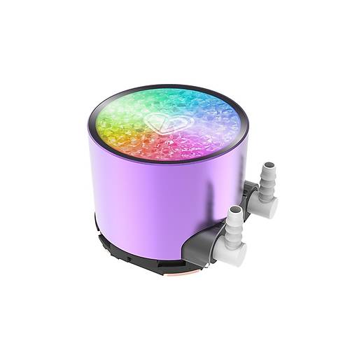 ID-Cooling PinkFlow 240 Diamond Purple 4Pin PWM 240mm Argb INTEL/AMD Sv lemci Soutucu