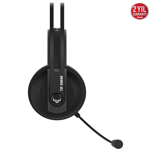 Asus Tuf Gaming H7 Wl Gun Metal Wireless Yellow 7.1 Oyuncu Kulakligi 53Mm Asus Src 15+ Saate Kadar Pil mr Pc Mac And Ps4