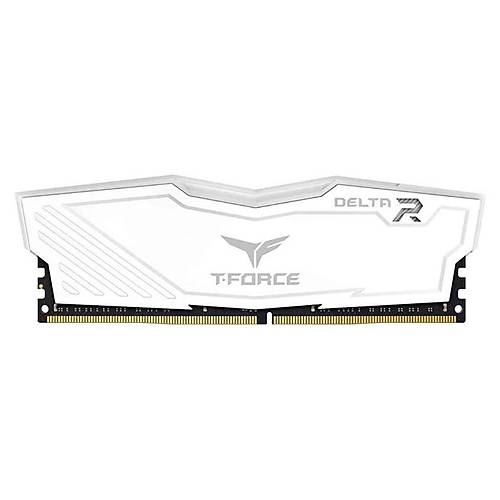 16 GB DDR4 3200 Mhz T-FORCE DELTA RGB WHITE 16GBx1  TF4D416G3200HC16F01