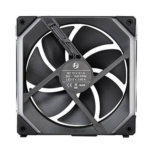 LIAN LI UNI FAN SL140 BLACK 1x140MM RGB KASA FANI