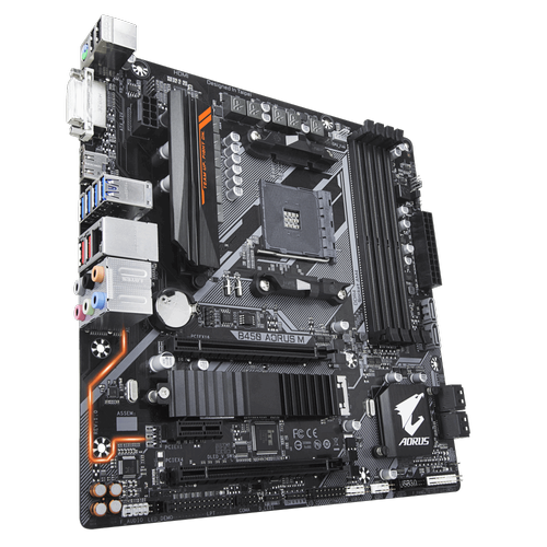 GIGABYTE B450 AORUS M DDR4  M.2 mATX AM4