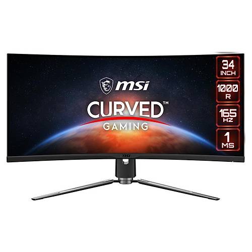 MSI MPG Artymis 343CQR 34 3440x1440 165Hz Hdm Dp Type-C 1ms VA Curved Gaming Monitor