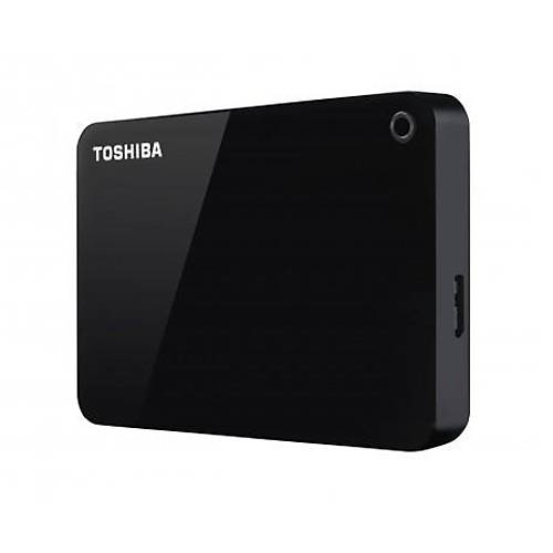 2TB ADVANCE 2.5 USB3.0 TOSHIBA HDTC920EK3AA SYAH (Parola Koruma, Otomatik Yedekleme)