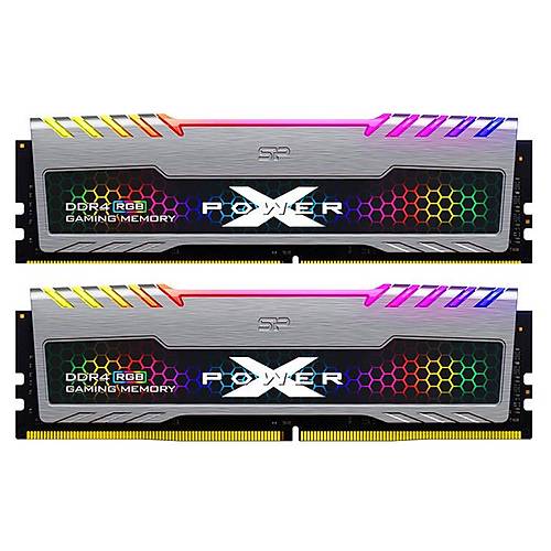 16 GB Silicon Power XPower Turbine RGB SP016GXLZU320BDB (2x8GB) DDR4 3200MHz CL16 Gaming (Oyuncu) Ram