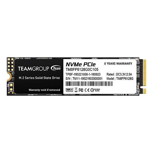 128GB TEAM MP33 1500/500MB/s NVMe PCIe M.2 SSD