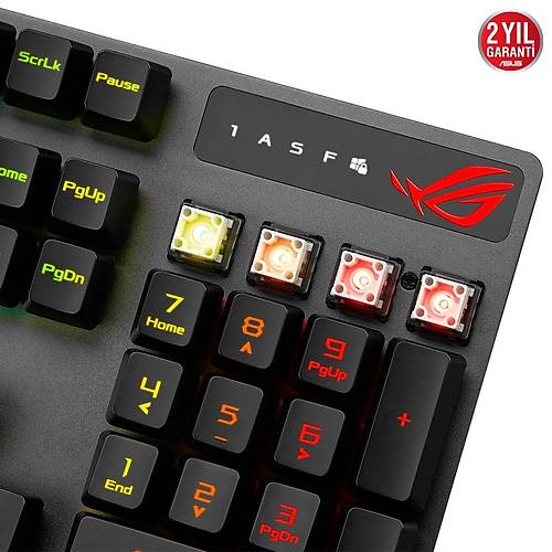 ASUS Rog Strix Scope RX Red Switch Trke Optik Mekanik Gaming Klavye (ROG-STRIX-SCOPE-RX)